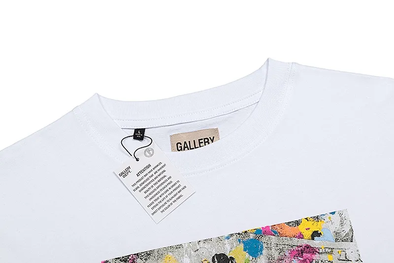 GALLERY. DEPT new short-sleeved T-shirt Style number: D2292P110 Color: Black White Size: S M L XL